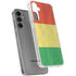 Bolivia Flag Distressed Galaxy S24 Plus Clear Case